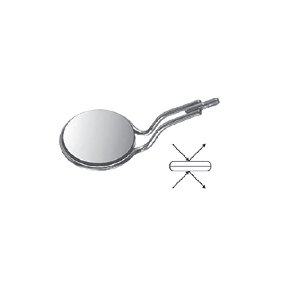 rhodium-mouth-mirror-with-lip-retractor-front-surface-flat-double-sided12-piece